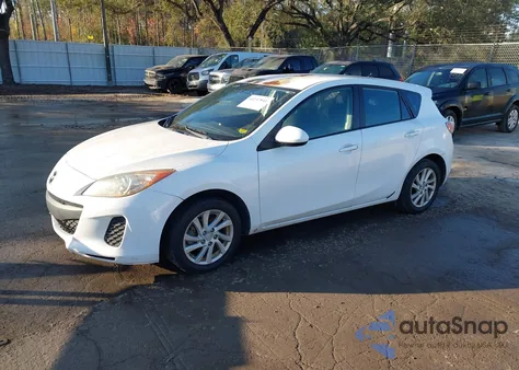 2012 Mazda Mazda3 I Touring из США, поврежденный, VIN JM1BL1L71C1578802